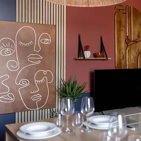 Le Terracotta T2 Premium En Centre Bourg De Apartment